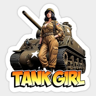 Tank Girl Sticker